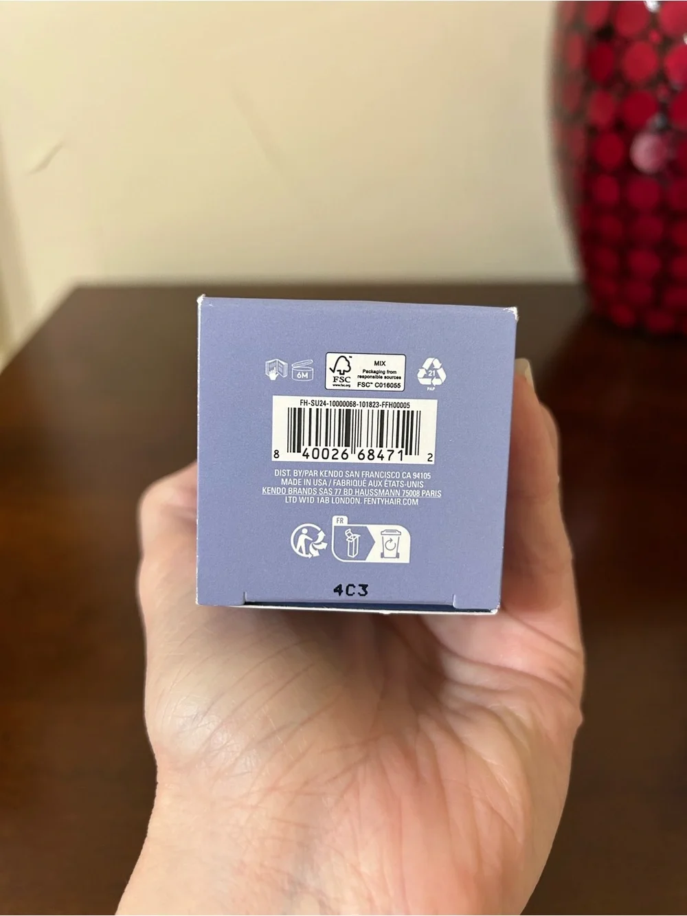 Fenty Beauty Comeback Kid Bond Repair Hair Treatment NWT 5oz